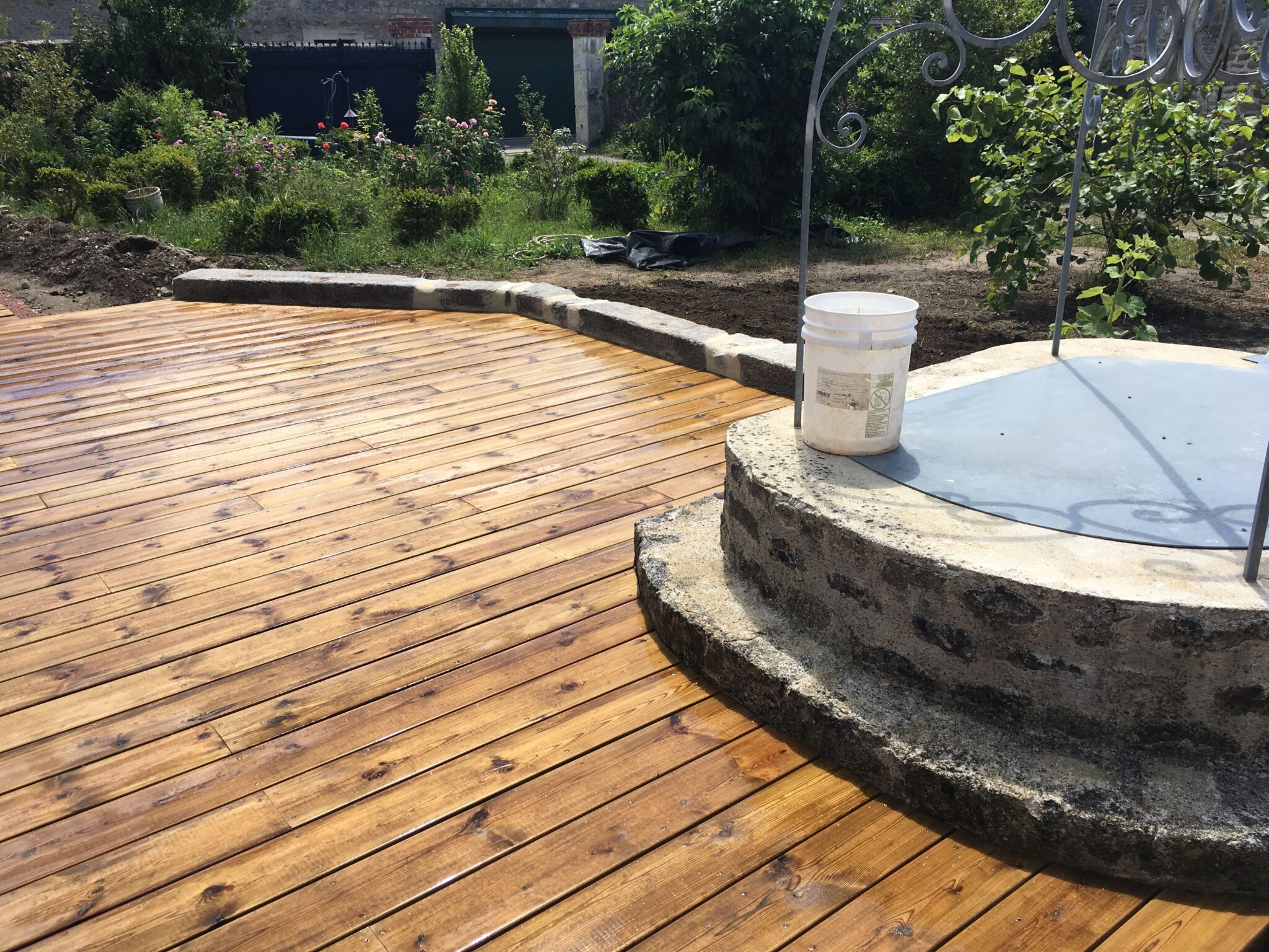 Aménagement extérieur terrasse