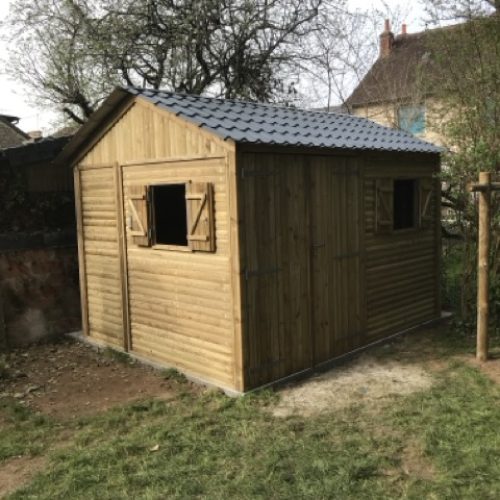 Réalisation Damien Paysage forestier - Abris de jardin